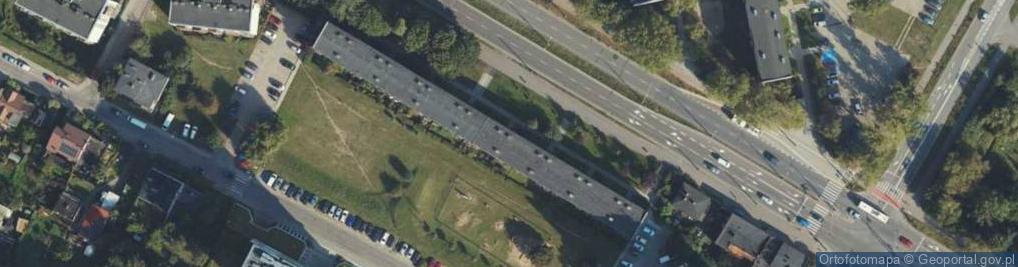 Zdjęcie satelitarne Morska ul.