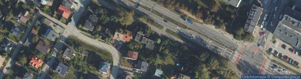 Zdjęcie satelitarne Morska ul.