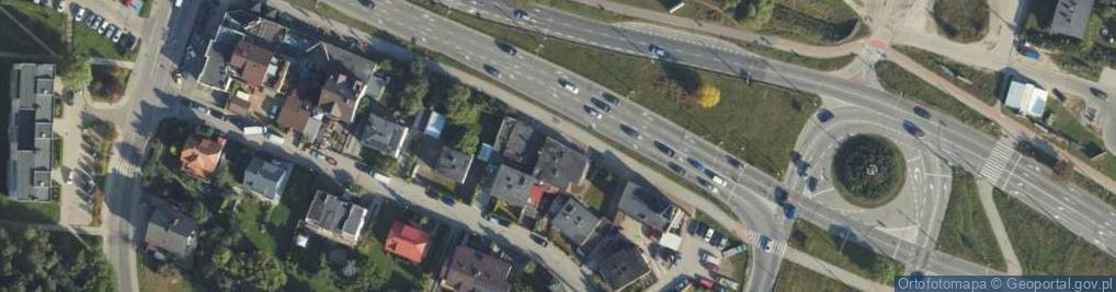Zdjęcie satelitarne Morska ul.