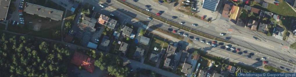 Zdjęcie satelitarne Morska ul.