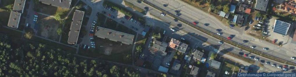 Zdjęcie satelitarne Morska ul.