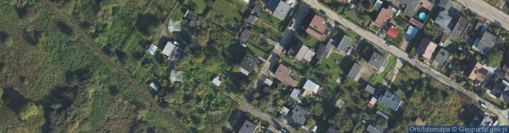 Zdjęcie satelitarne Mosiężna ul.