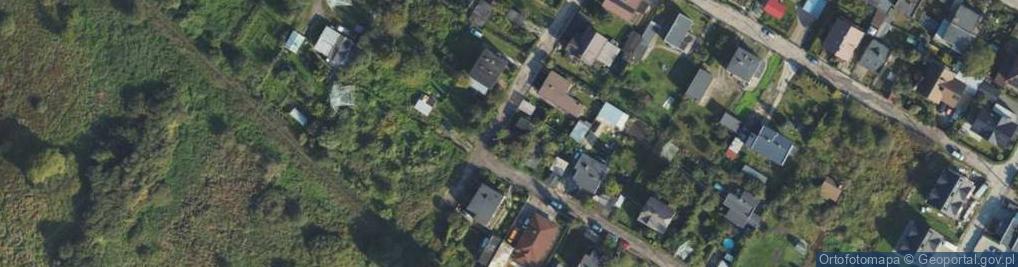 Zdjęcie satelitarne Mosiężna ul.