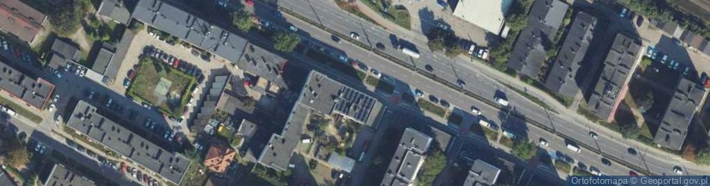Zdjęcie satelitarne Morska ul.
