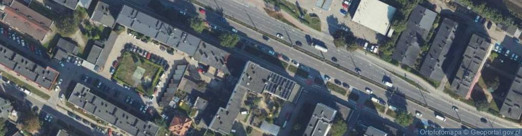 Zdjęcie satelitarne Morska ul.