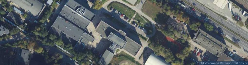 Zdjęcie satelitarne Morska ul.