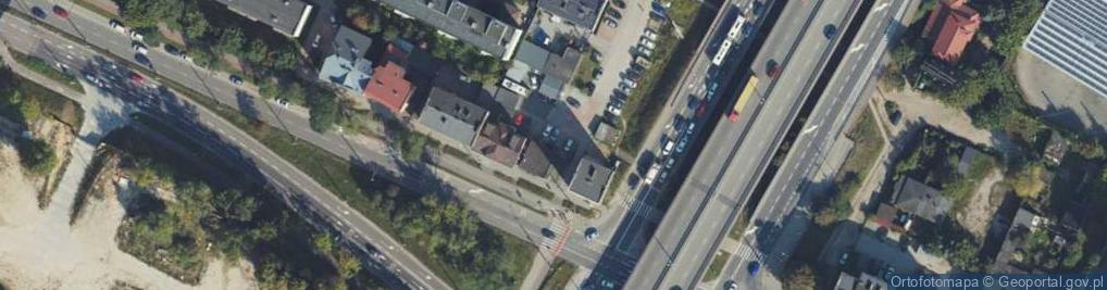 Zdjęcie satelitarne Morska ul.