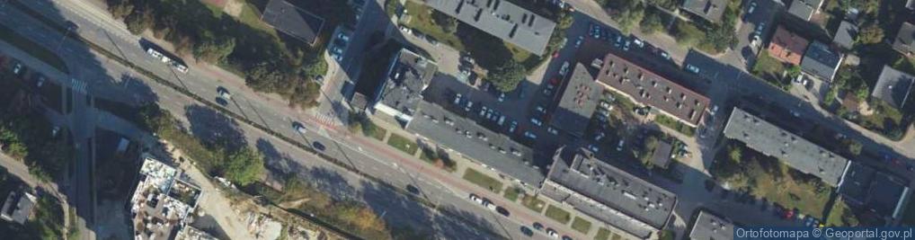 Zdjęcie satelitarne Morska ul.