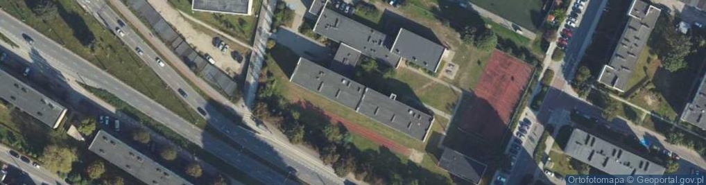 Zdjęcie satelitarne Morska ul.