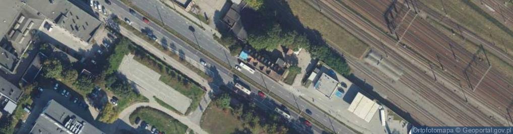 Zdjęcie satelitarne Morska ul.