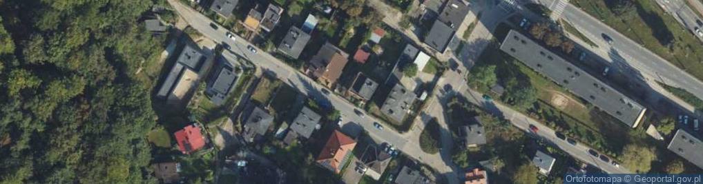 Zdjęcie satelitarne Modlińska ul.