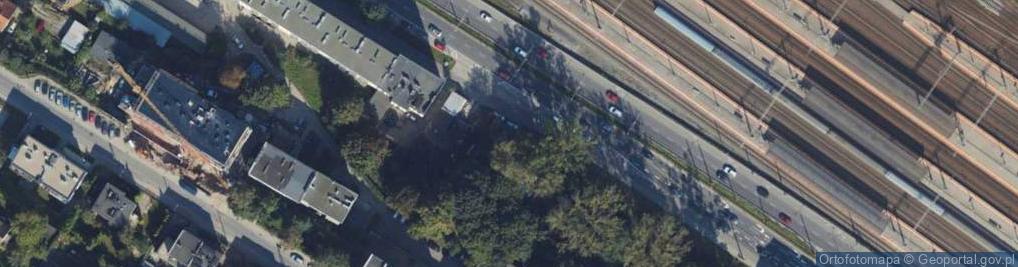 Zdjęcie satelitarne Morska ul.