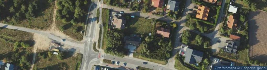 Zdjęcie satelitarne Mokra ul.