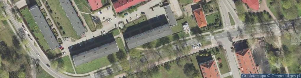 Zdjęcie satelitarne Moniuszki Stanisława ul.