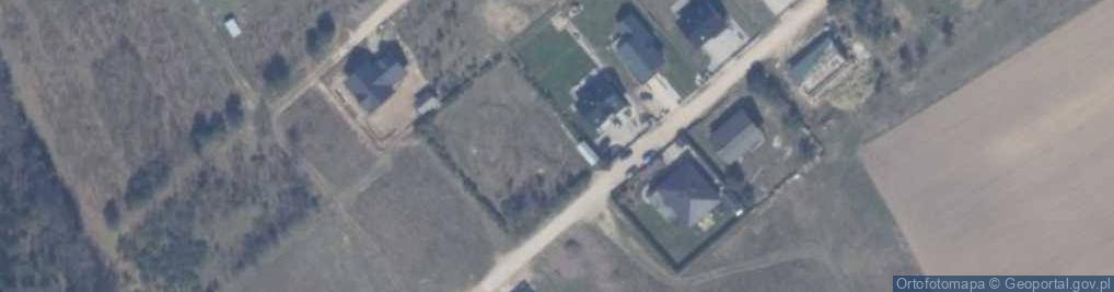 Zdjęcie satelitarne Modrzewiowa ul.