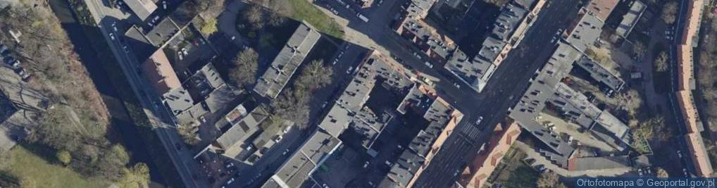 Zdjęcie satelitarne Moniuszki Stanisława ul.