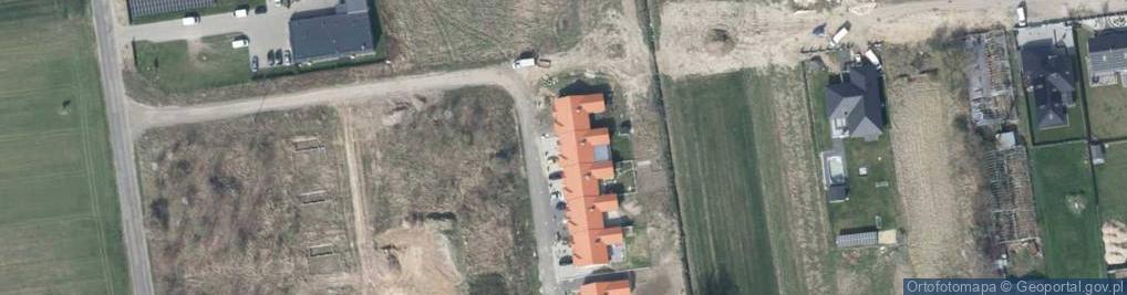 Zdjęcie satelitarne Modrzewiowa ul.