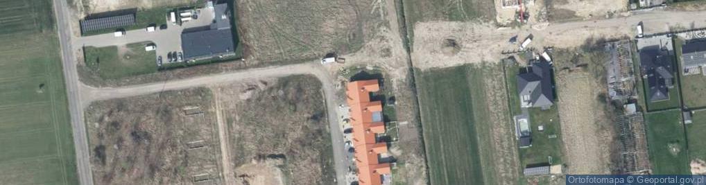 Zdjęcie satelitarne Modrzewiowa ul.