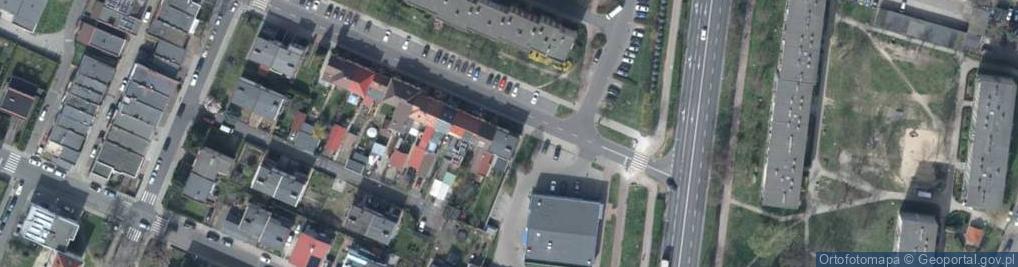 Zdjęcie satelitarne Morcinka Gustawa ul.