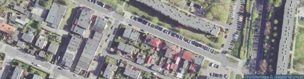 Zdjęcie satelitarne Morcinka Gustawa ul.