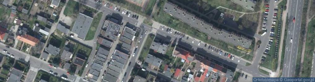Zdjęcie satelitarne Morcinka Gustawa ul.