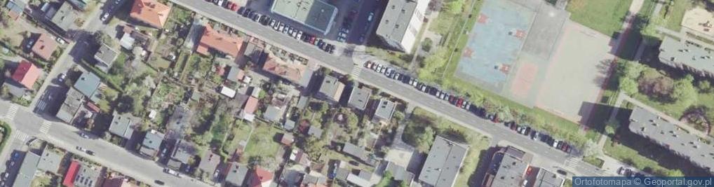 Zdjęcie satelitarne Morcinka Gustawa ul.