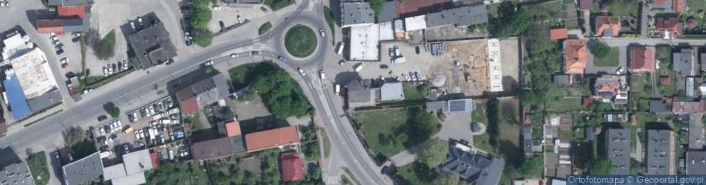 Zdjęcie satelitarne Moniuszki Stanisława ul.