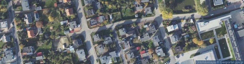 Zdjęcie satelitarne Modra ul.