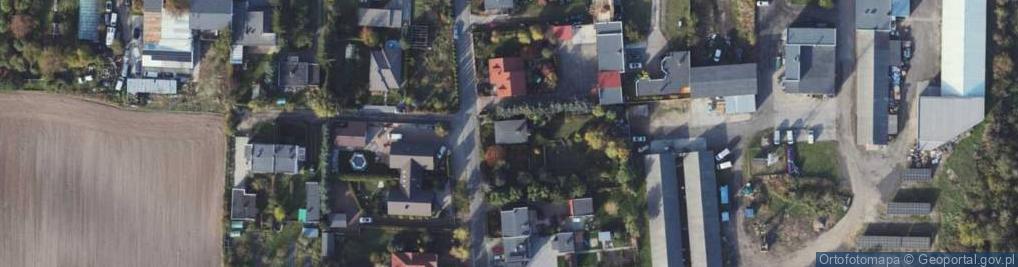 Zdjęcie satelitarne Mogileńska ul.