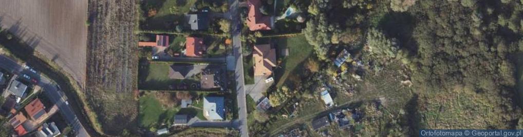 Zdjęcie satelitarne Mogileńska ul.