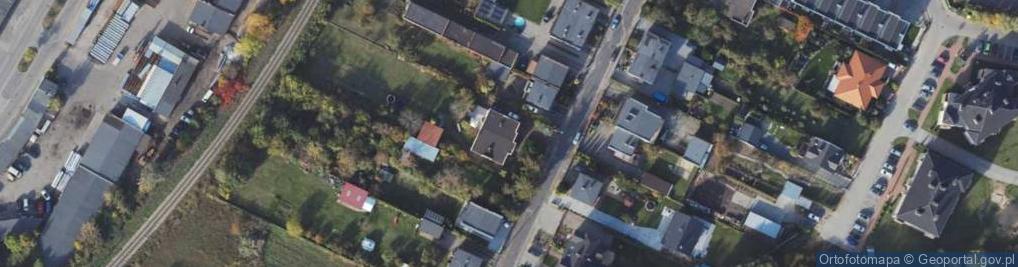 Zdjęcie satelitarne Mokra ul.