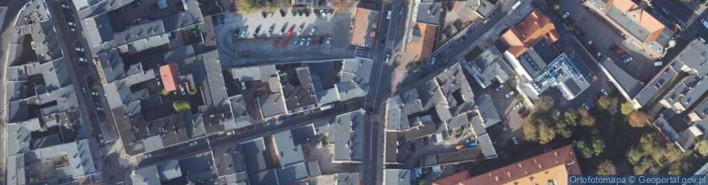 Zdjęcie satelitarne Moniuszki Stanisława ul.