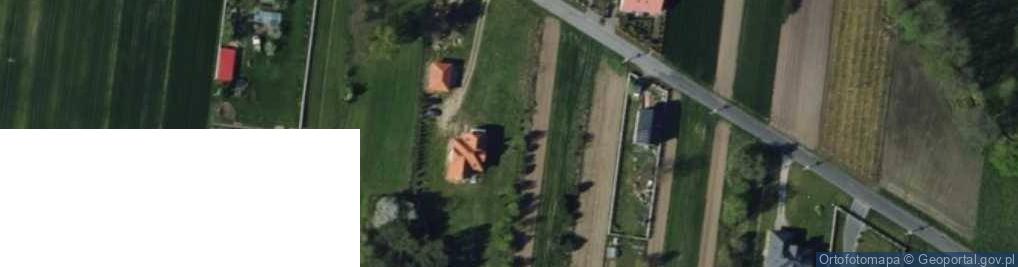 Zdjęcie satelitarne Modrzewiowa ul.