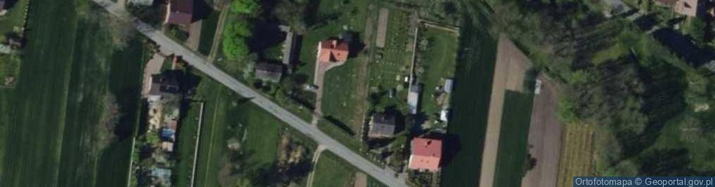 Zdjęcie satelitarne Modrzewiowa ul.