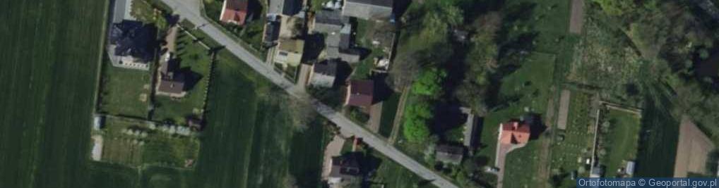 Zdjęcie satelitarne Modrzewiowa ul.