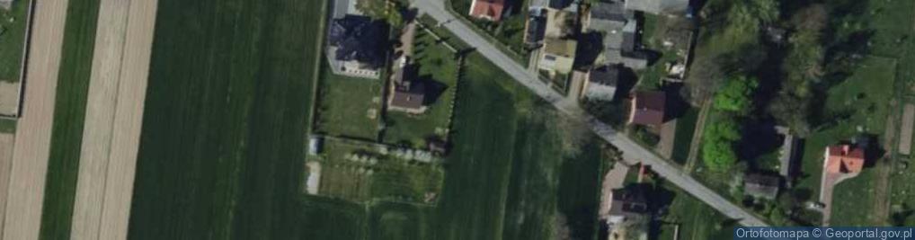 Zdjęcie satelitarne Modrzewiowa ul.