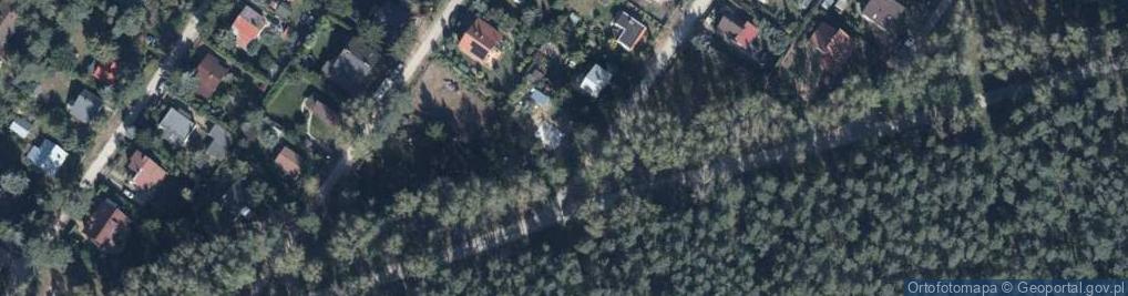 Zdjęcie satelitarne Modrzewiowa ul.