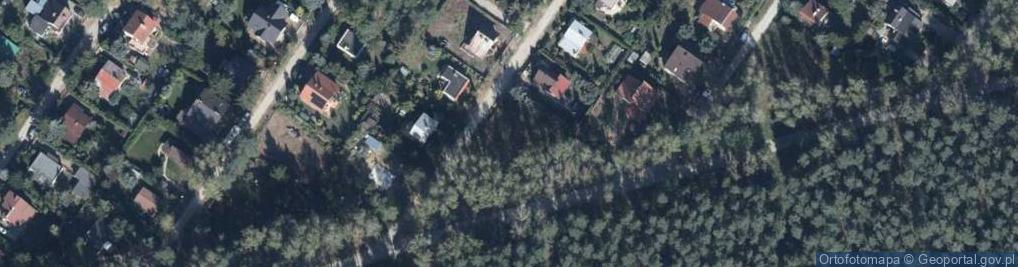 Zdjęcie satelitarne Modrzewiowa ul.
