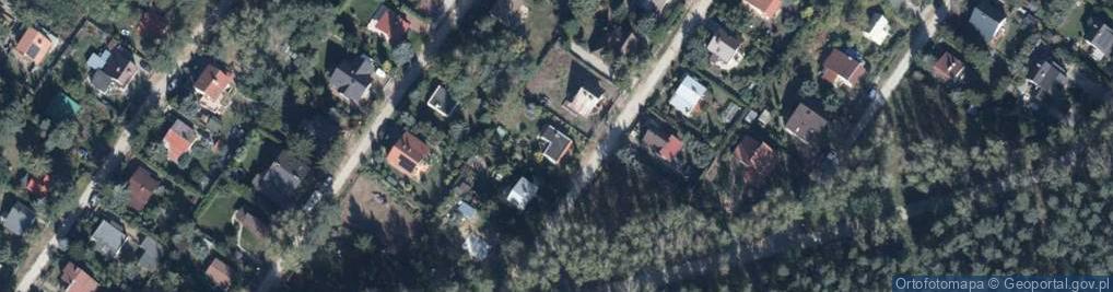 Zdjęcie satelitarne Modrzewiowa ul.