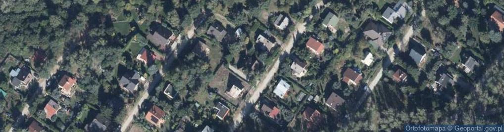 Zdjęcie satelitarne Modrzewiowa ul.