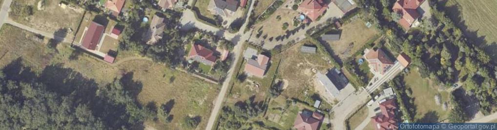 Zdjęcie satelitarne Moryńska ul.