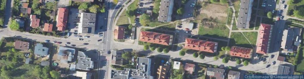 Zdjęcie satelitarne Moniuszki Stanisława ul.