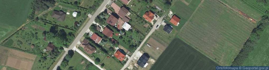 Zdjęcie satelitarne Modrzewiowa ul.