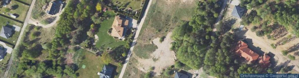 Zdjęcie satelitarne Modrzewiowa ul.
