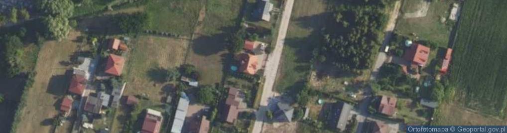Zdjęcie satelitarne Modrzewiowa ul.