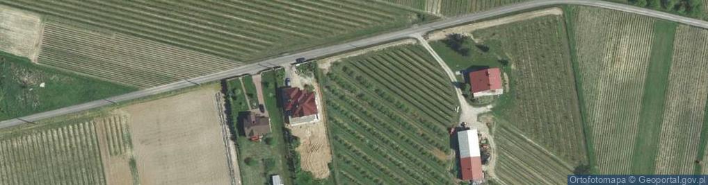 Zdjęcie satelitarne Mogiełki ul.