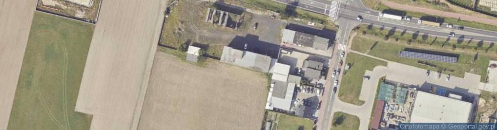 Zdjęcie satelitarne Mokra ul.
