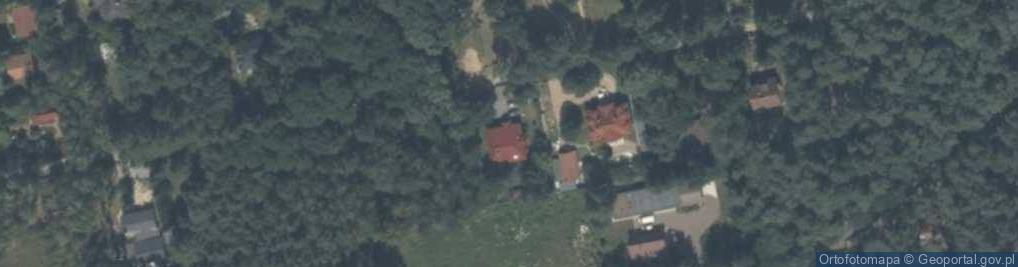 Zdjęcie satelitarne Modrzewiowa ul.