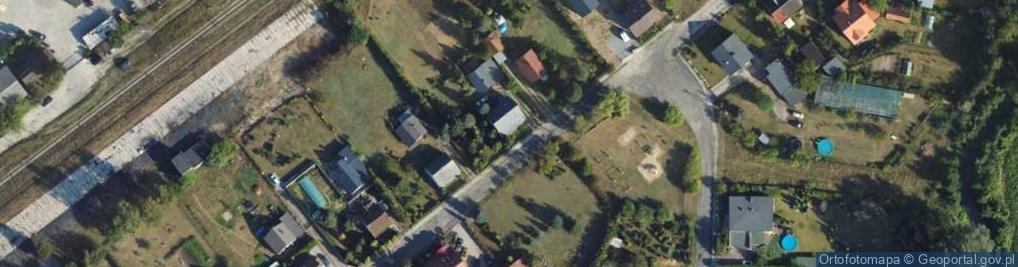 Zdjęcie satelitarne Modrzewiowa ul.