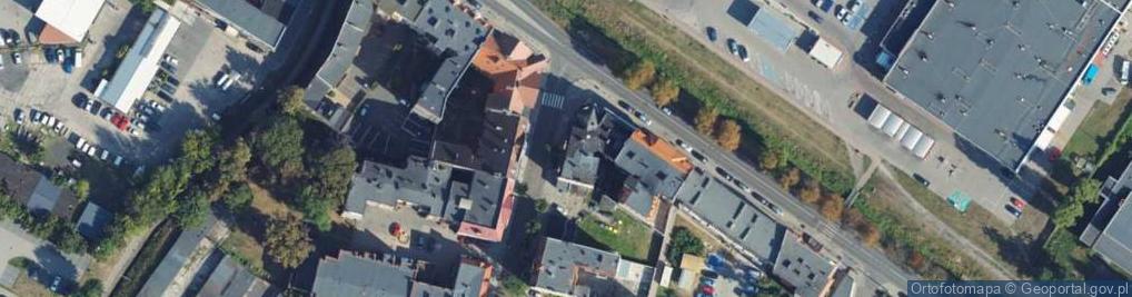 Zdjęcie satelitarne Moniuszki Stanisława ul.